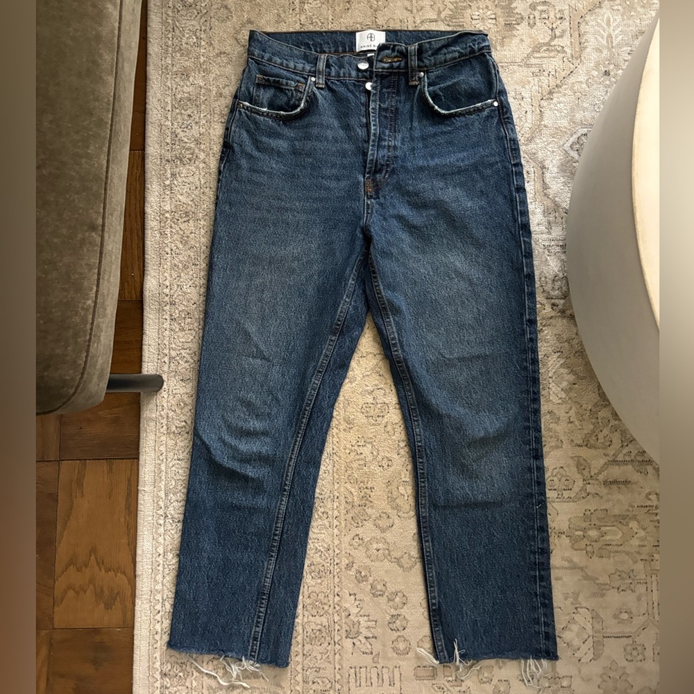 Anine Bing Dark Blue Denim Jeans